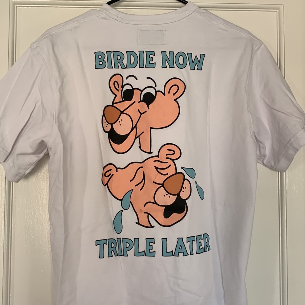 Birdie Now Bogey Boys by Macklemore Golf Tee Large